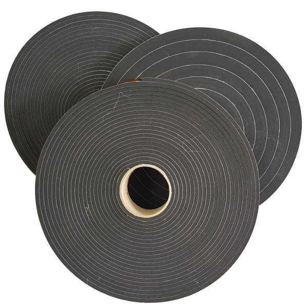 Adhesive Neoprene Foam Tape Rolls in Various Sizes for Sealing